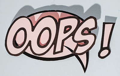 An image saying oops.